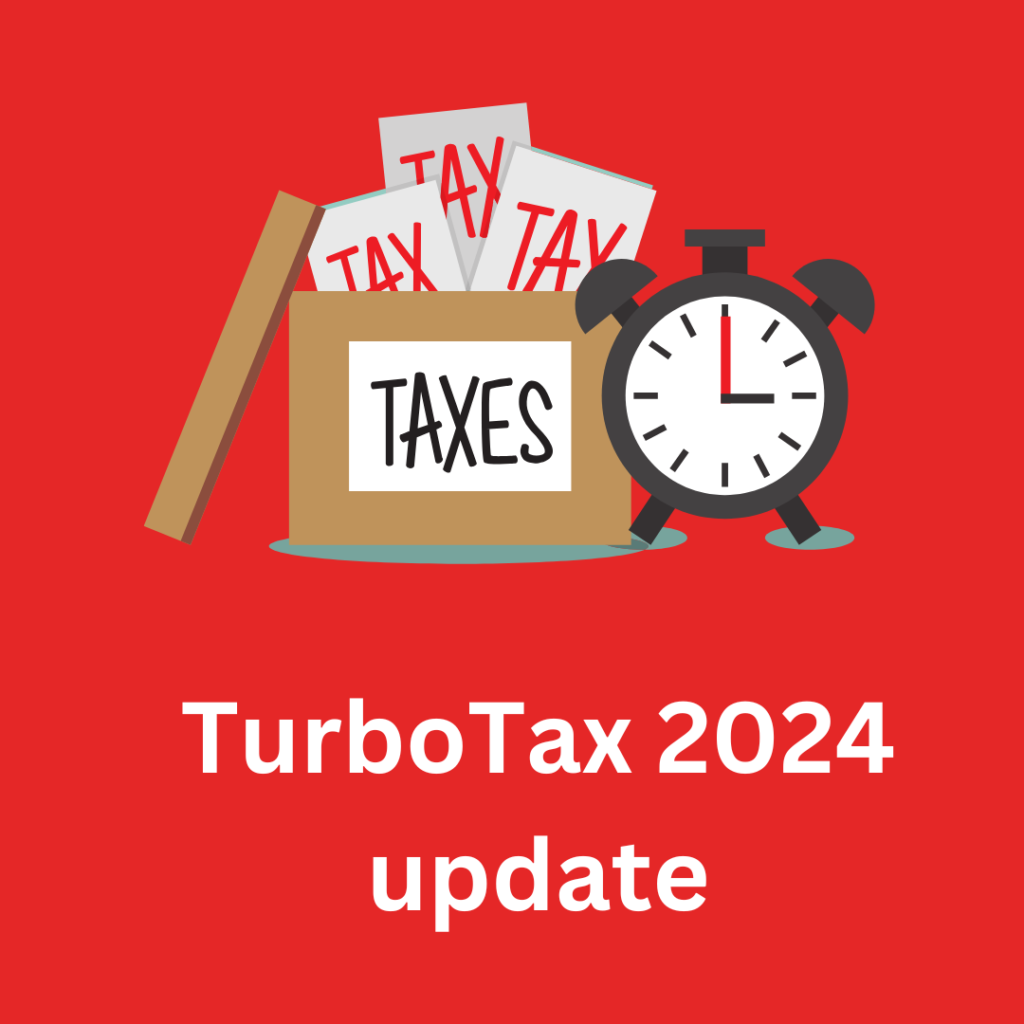 TurboTax 2024 update
